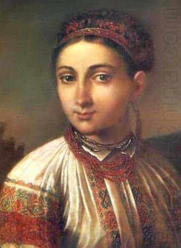 Girl from Podillya,, Vasily Tropinin